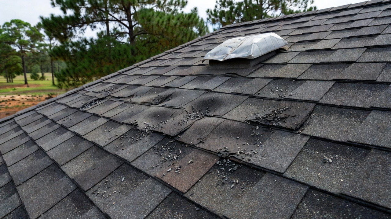 Signs of Hail Damage on Your Roof